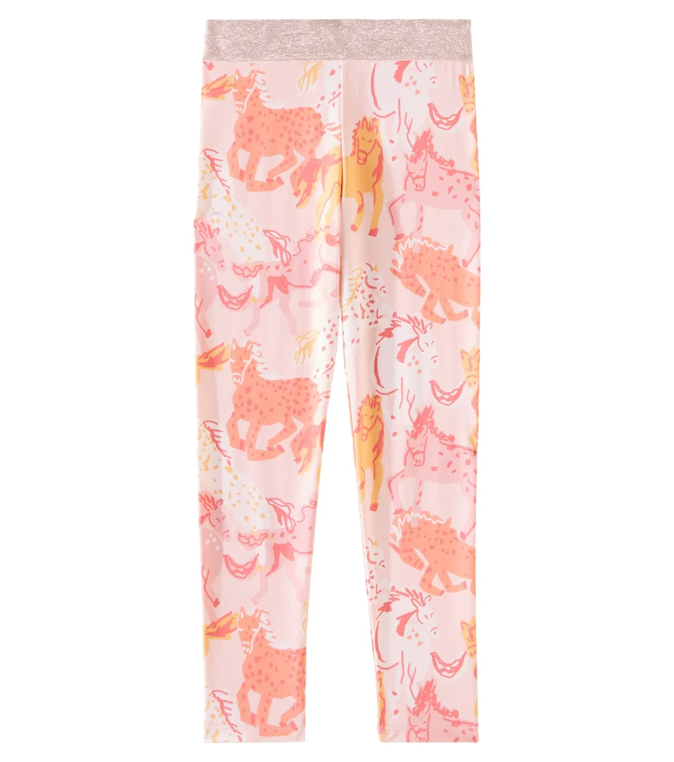 Леггинсы с принтом Stella Mccartney Kids, розовый