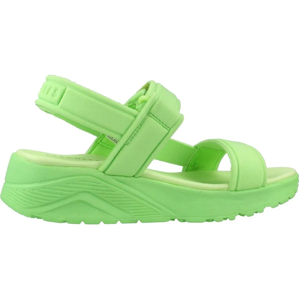 Детские сандалии Skechers Uno Lite Sandal-sunn, Grun — фото 4