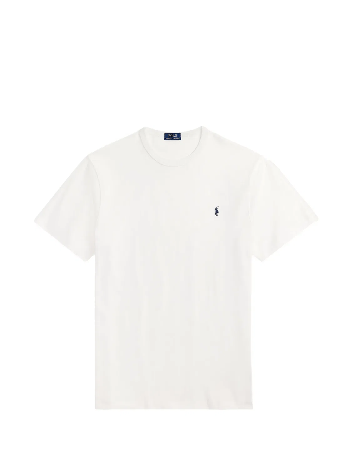 Футболка с вышитым логотипом, белая Polo Ralph Lauren, белый