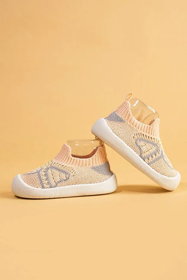 Детские туфли для девочек с ортопедической подошвой Basics Mumenim, Pink — фото 3