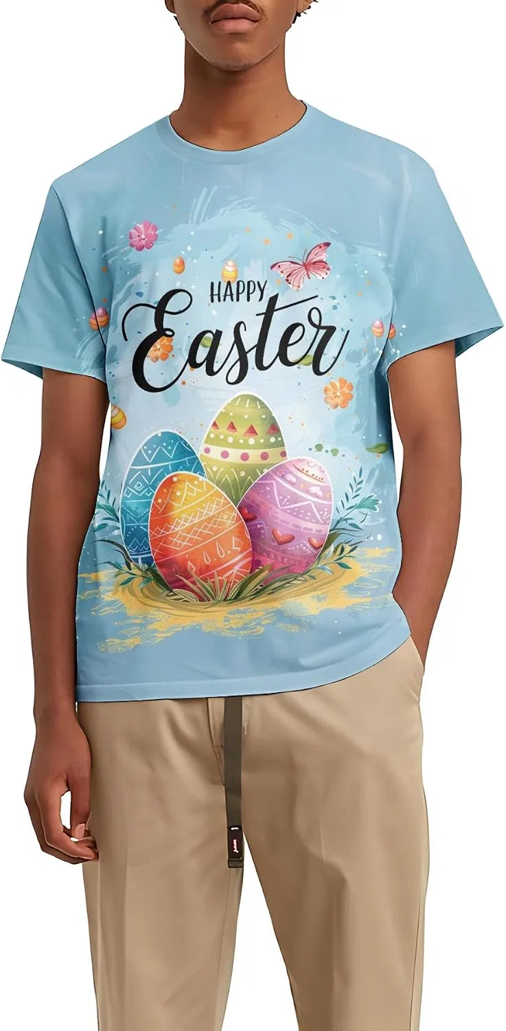 Мужская футболка с кроликом Graphic T-Shirt, Style03 — фото 2