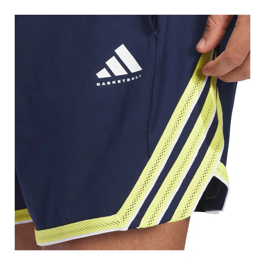 Шорты спортивные с принтом Crazylite adidas, Черный — фото 3