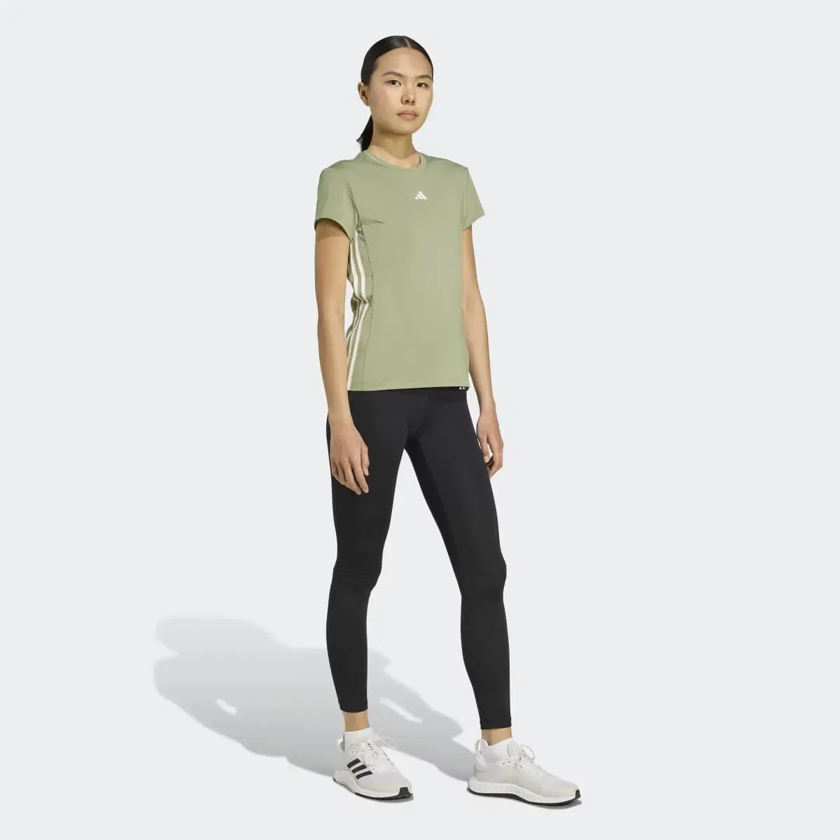 Женская футболка для тренировок Hyperglam Training adidas, Verde — фото 3