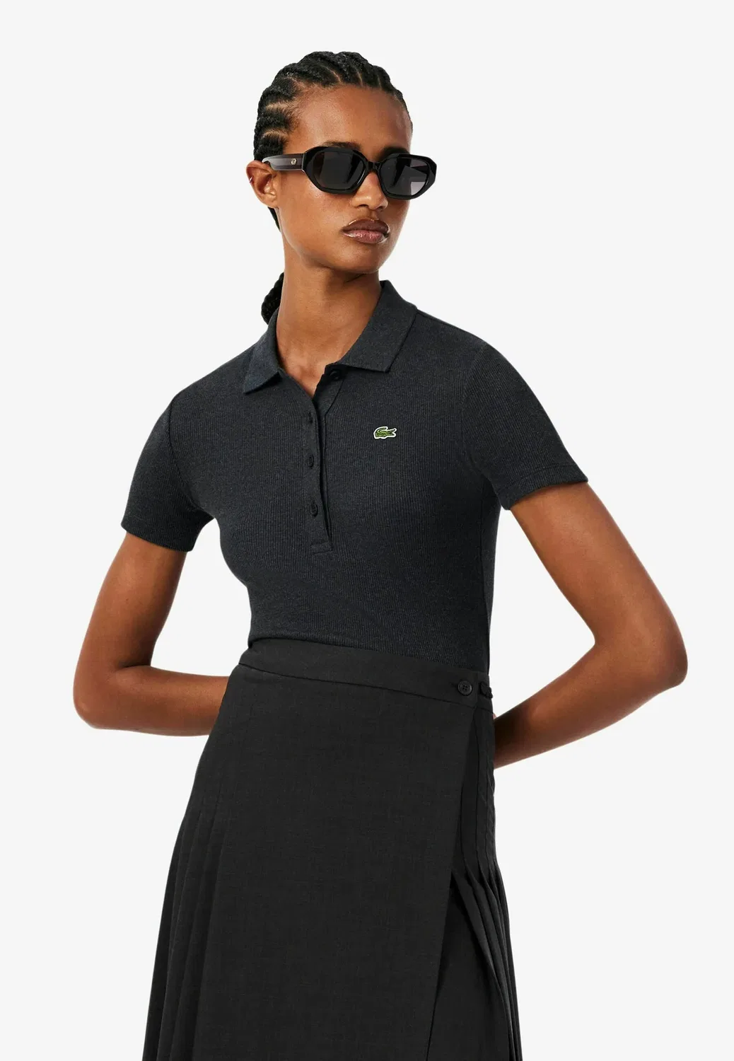 Df5377_70V - рубашка поло Lacoste, Gris-El