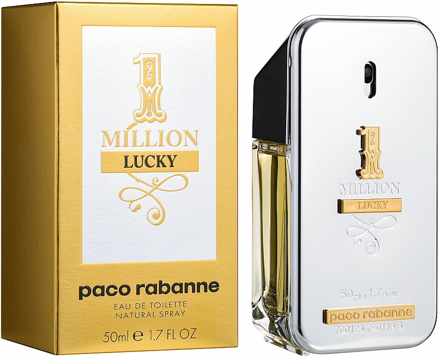 Туалетная вода Paco Rabanne 1 Million Lucky для мужчин — фото 3
