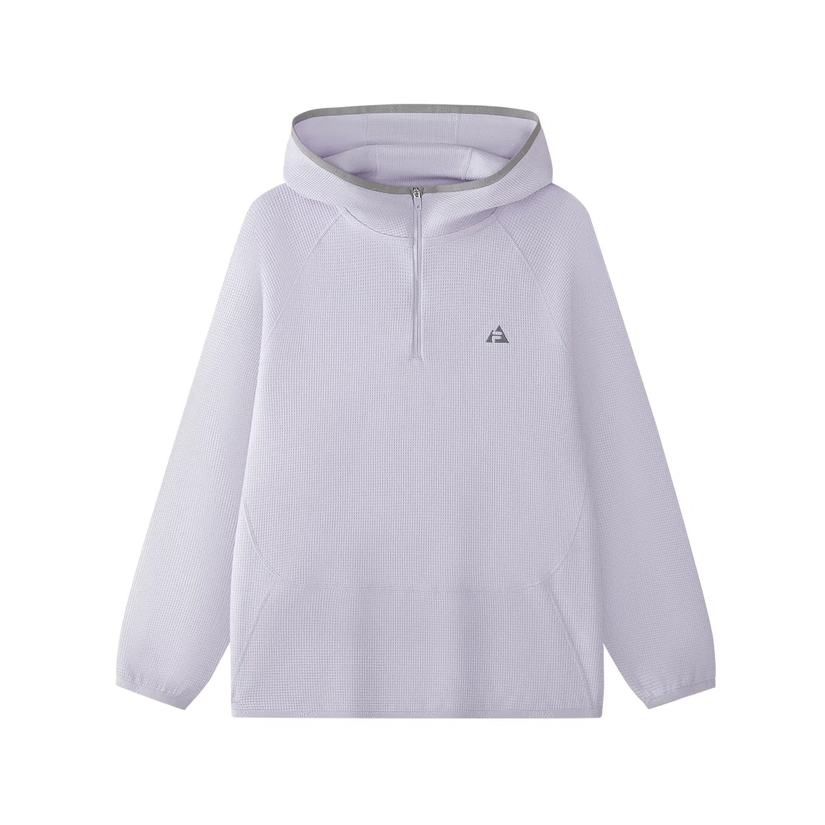 Детский свитшот с полуоткрытым воротником Light Purple FILA KIDS