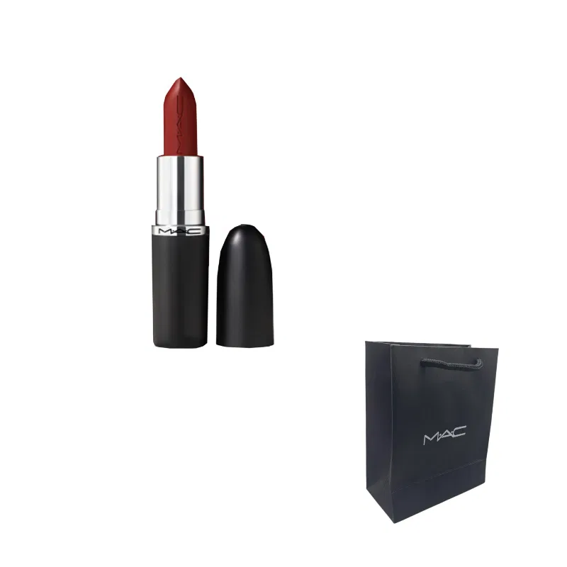 Женская помада с satin эффектом, увлажняющая, 3.5 г, MAC, Red DUBONNET
