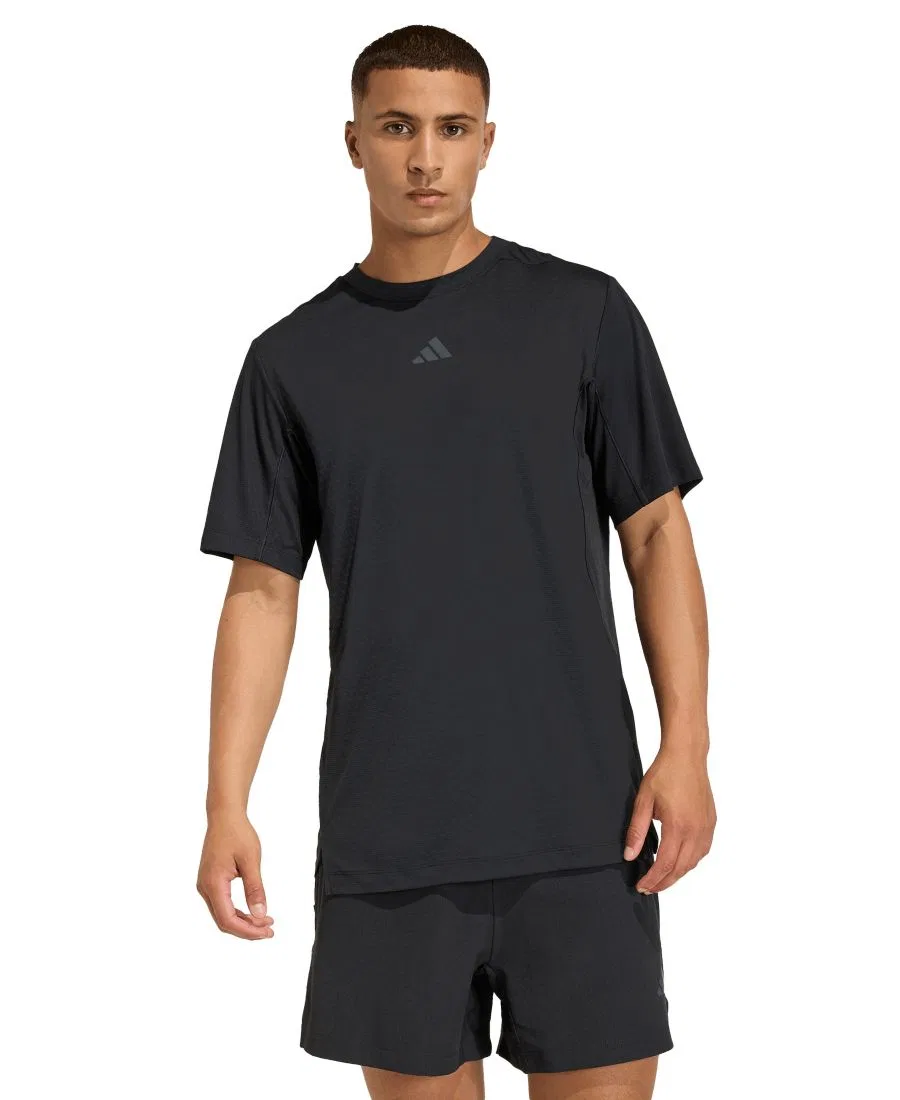 Футболка с коротким рукавом D4T Prime Lift 3-Stripes adidas, Black