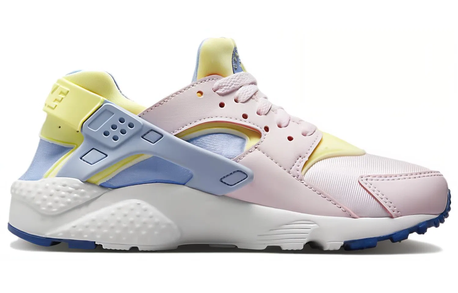 Детские кроссовки для бега с системой Huarache Huarache Run Pearl Pink Cobalt Bliss Nike, Pearl Pink Cobalt Bliss — фото 3