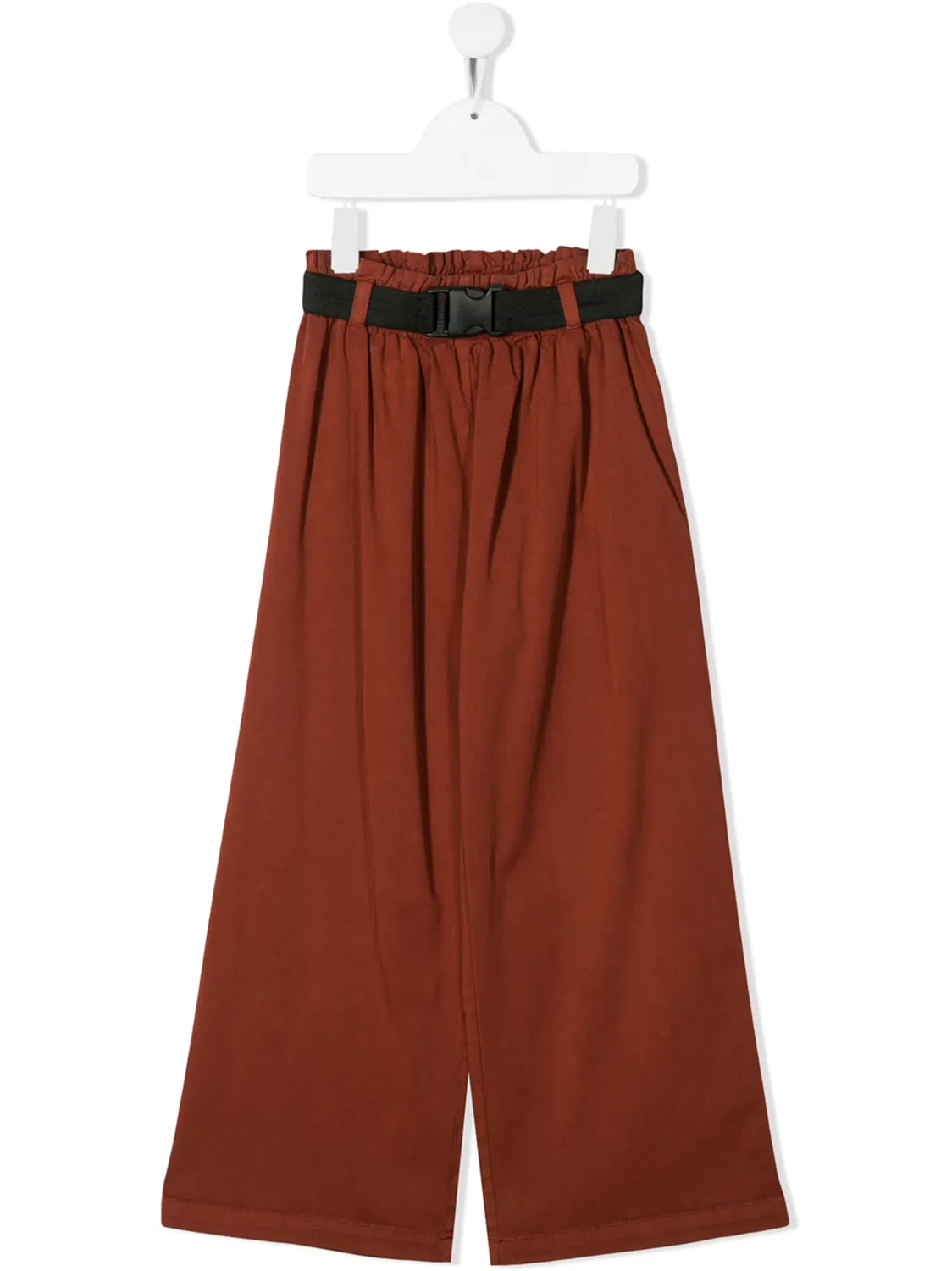 Andorine Коричневые клешевые брюки