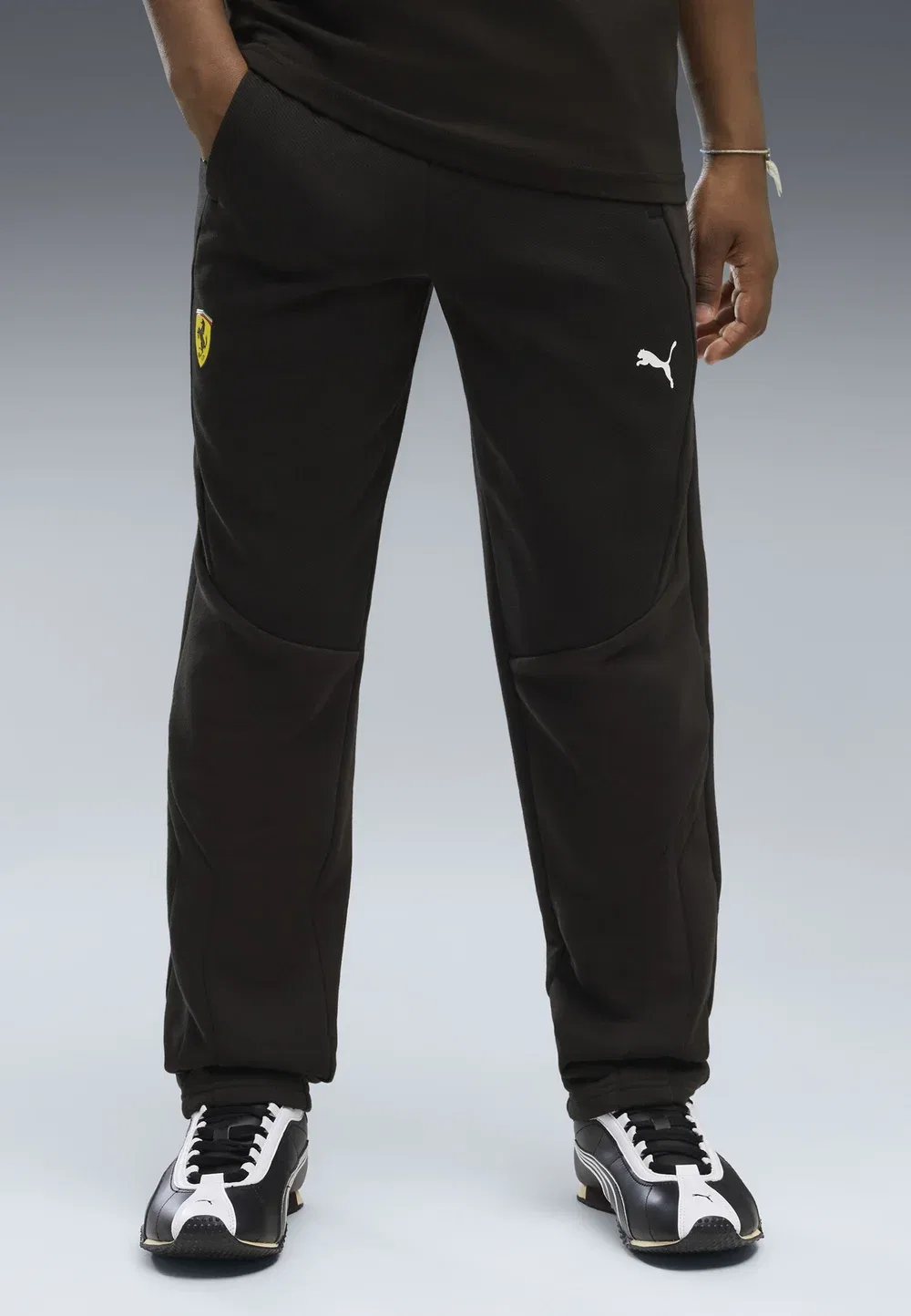 Спортивные штаны Ferrari для тренировок (унисекс) Puma, Black — фото 2