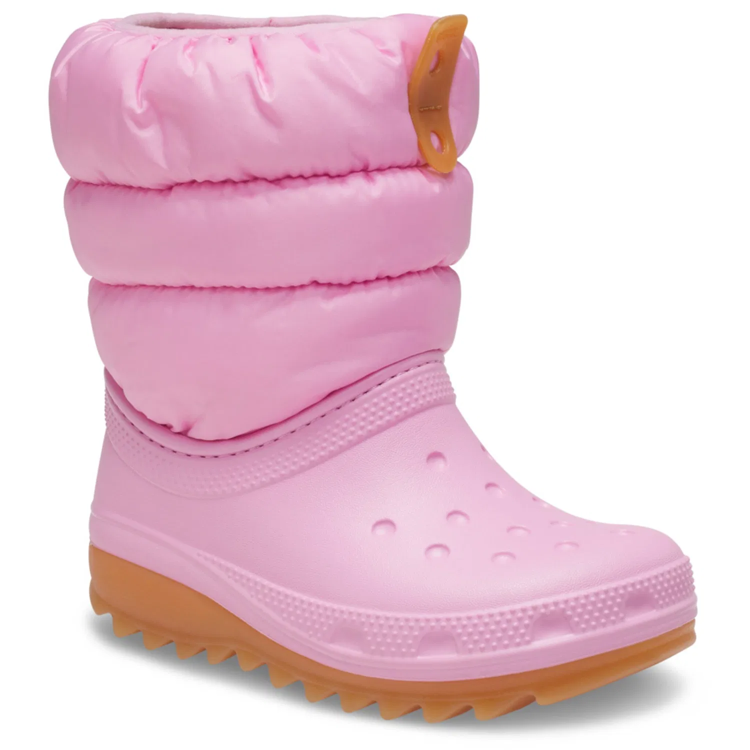 Детские зимние дутики с утеплителем Crocs, Pink