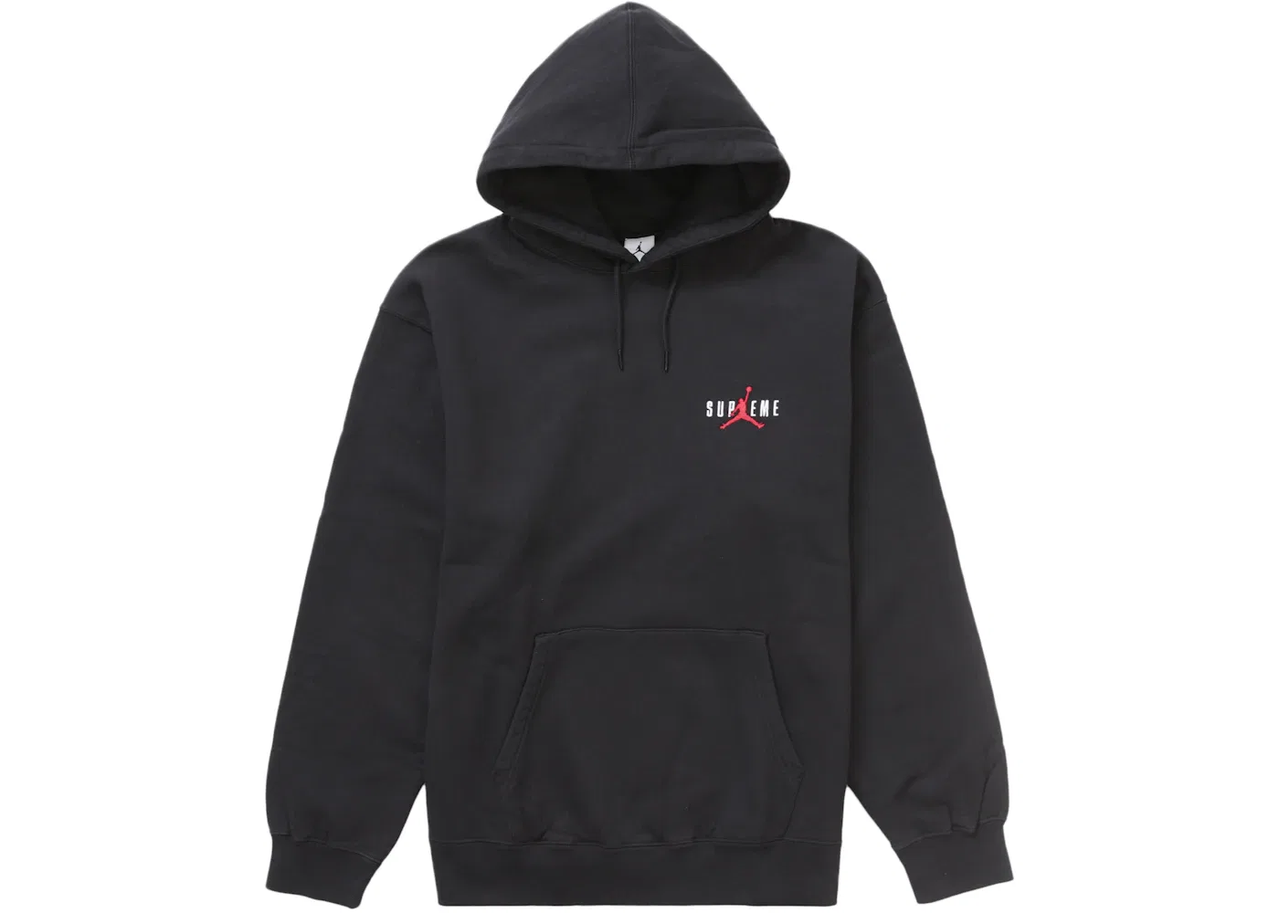 Мужская худи с принтом Supreme Jordan Sweatshirt (FW24), Black — фото 2