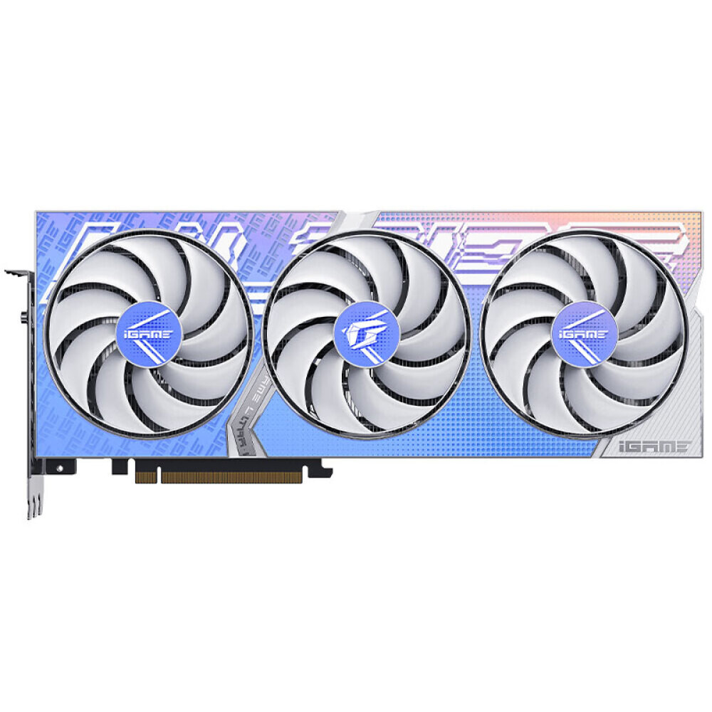 

Видеокарта Colorful iGame GeForce RTX 4070 Ultra W V2 12ГБ, белый