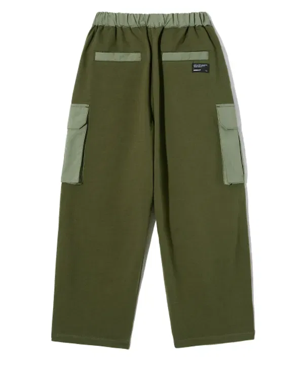 Карго брюки детские, khaki, Brownbreath Kids — фото 3