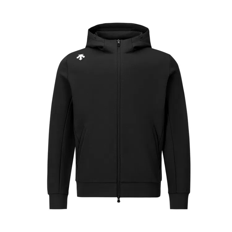 Детская куртка с капюшоном, Unisex Hooded Non Detachable Moderate, DESCENTE, GY-Gray — фото 4