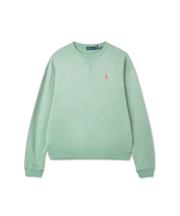 Флисовая кофта на молнии, Polo Ralph Lauren, зеленая