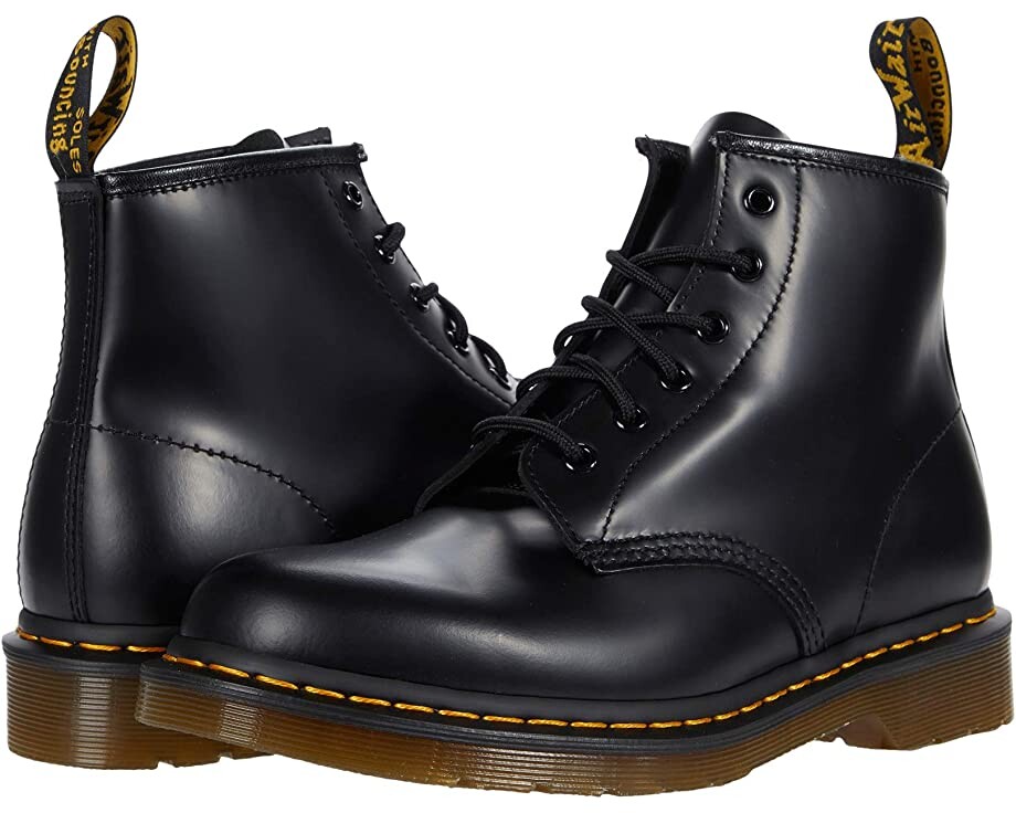 

Ботинки 101 Yellow Stitch Dr. Martens, черный