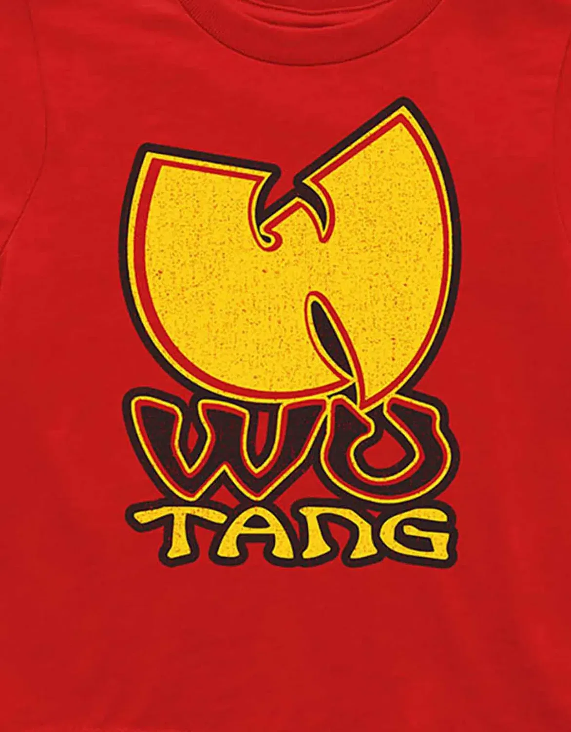 Детская футболка с логотипом Wu Tang Clan, Red — фото 2
