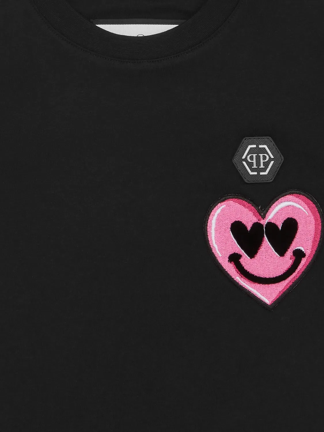 Футболка Smile из джерси Philipp Plein, черный — фото 2