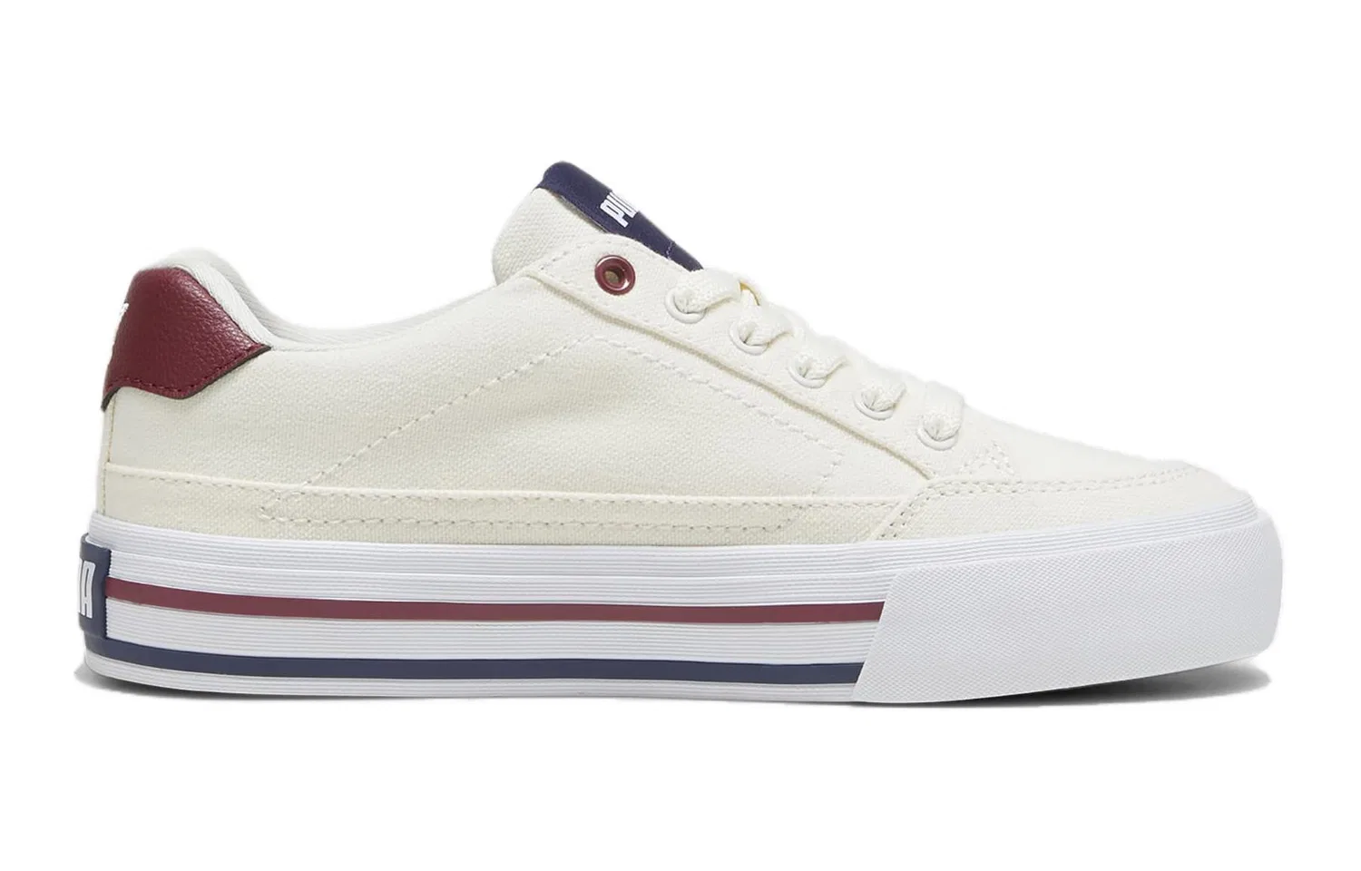 Детские кроссовки для скейтбординга с защитой от истирания Court Star PUMA, Beige Blue — фото 3