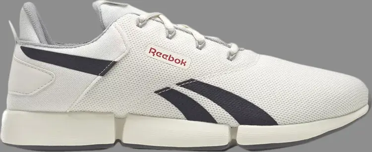 

Кроссовки dailyfit dmx 'chalk vector navy' Reebok, белый