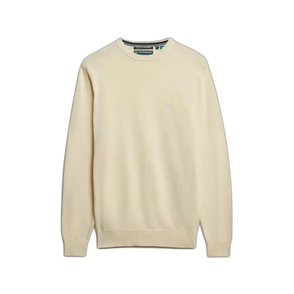 Мужской хлопковый пуловер Essentials Superdry, Beige