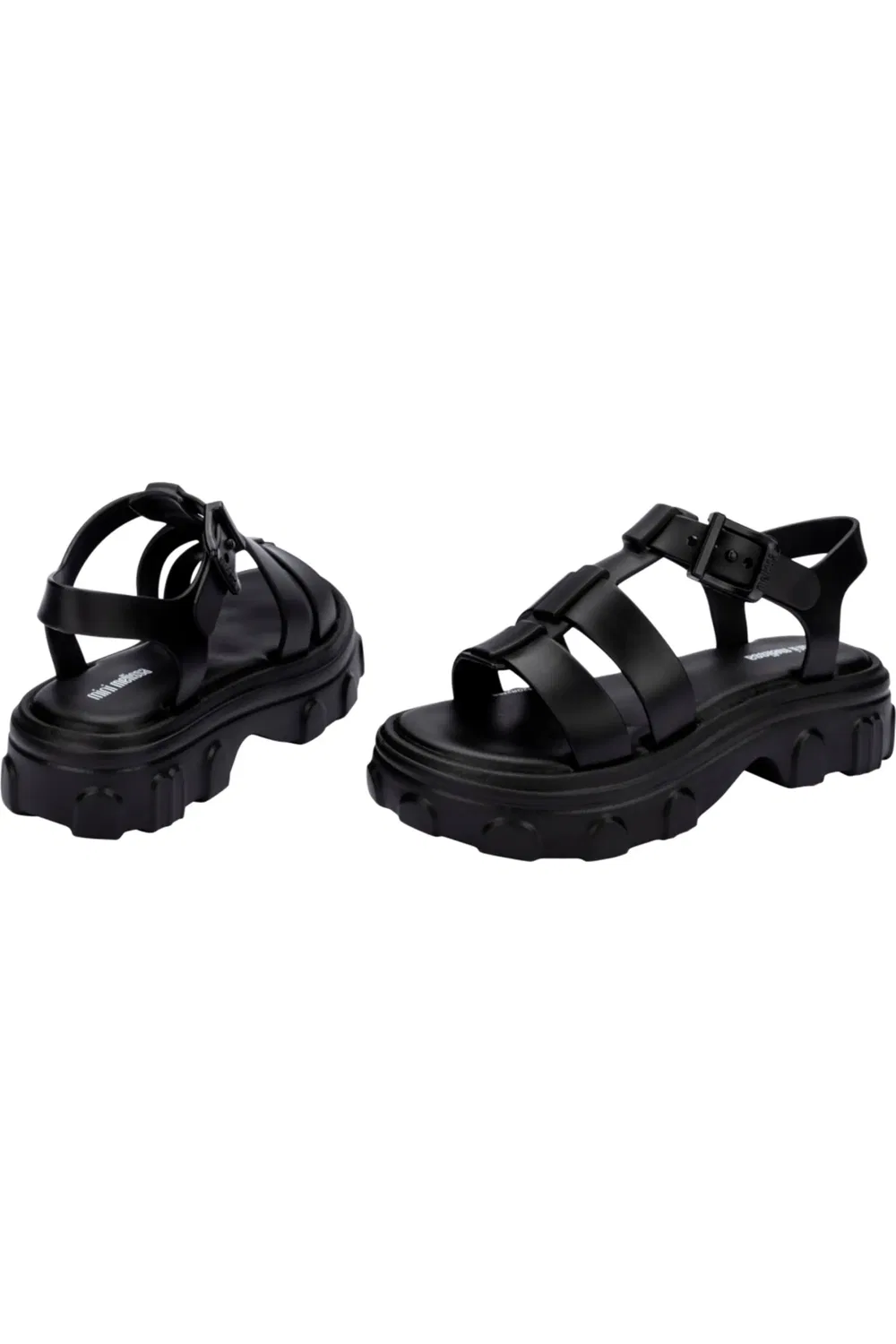 Сандалии детские платформа Ella Mini Melissa, черный — фото 4