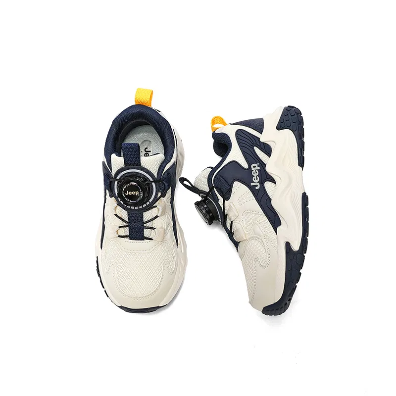 Детские кроссовки с дышащим верхом Jeep Running Collection, Deep Blue Rice — фото 4