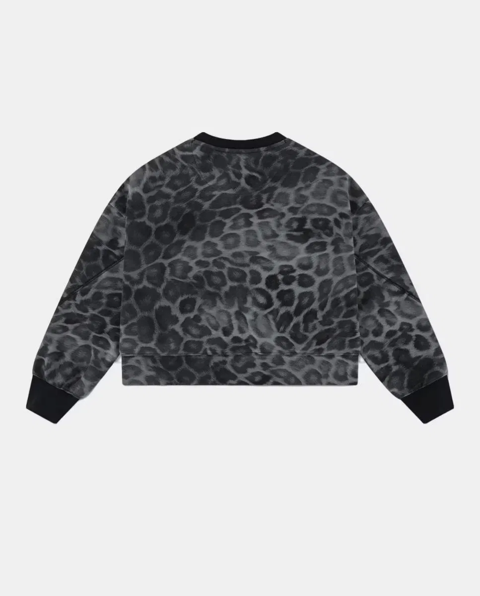 Детская спортивная кофта для девочек с принтом Jordan Dri-FIT Printed, Negro — фото 2