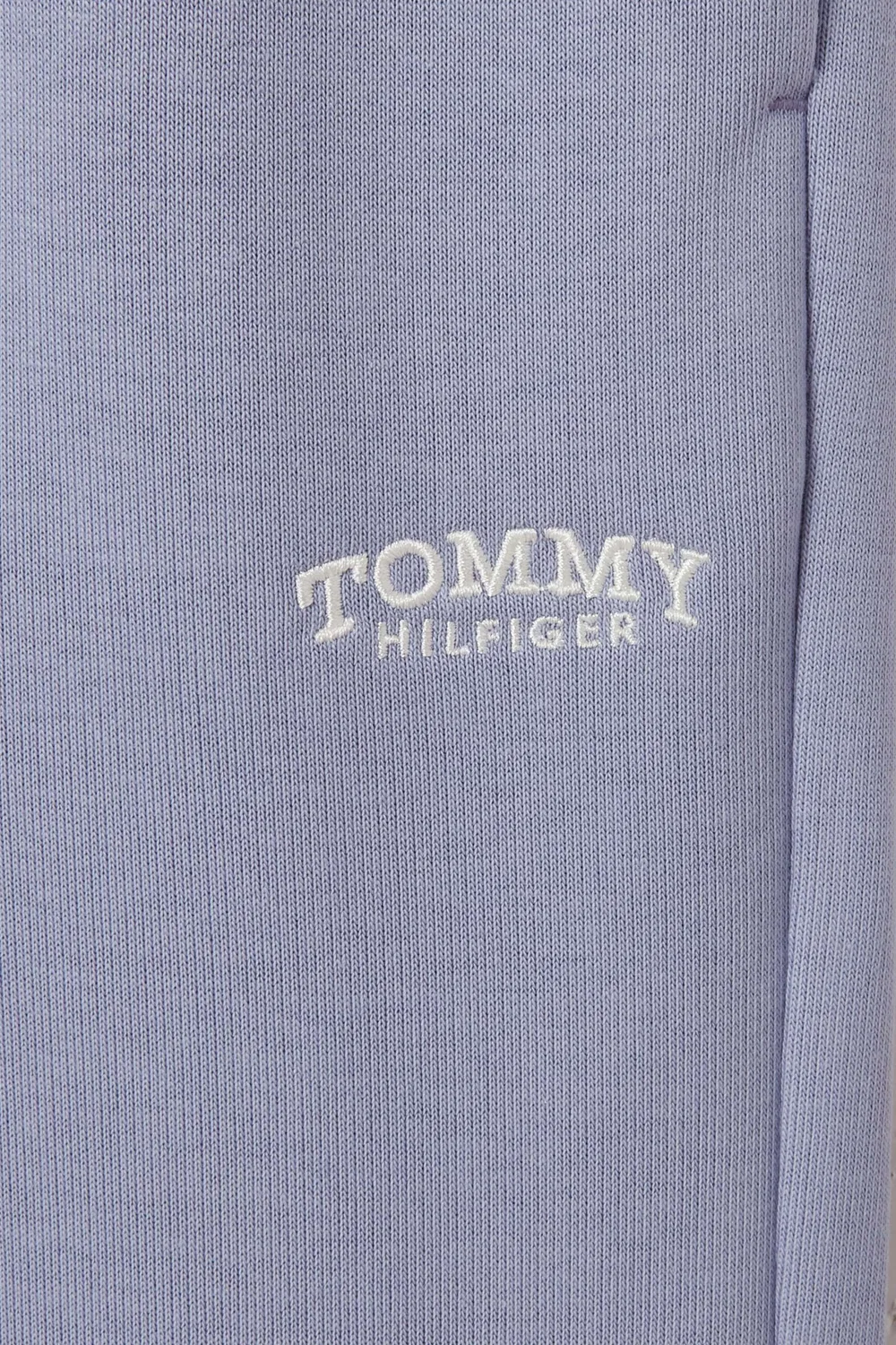 Спортивные штаны с логотипом Monotype Tommy Hilfiger, фиолетовый — фото 4