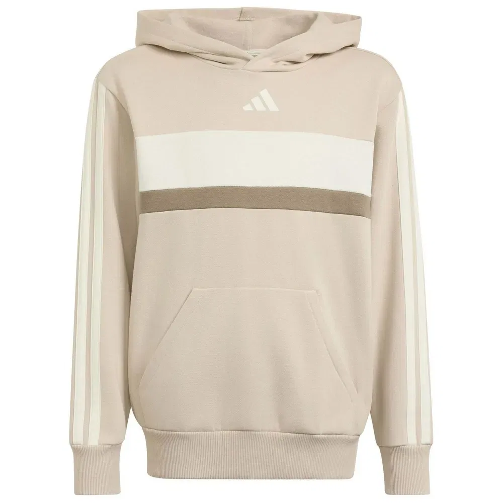 Детское худи с принтом Tiberio 3 Stripes Adidas, Beige