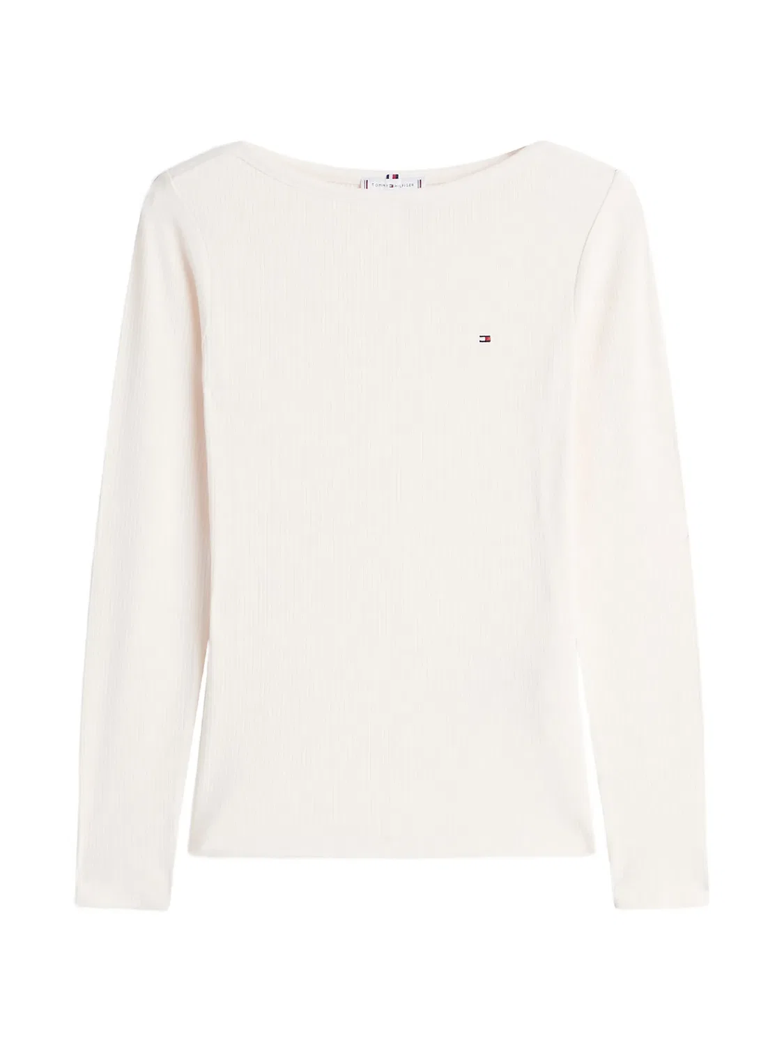 Tommy Hilfiger Футболка с лодочковым вырезом - нейтральные тона