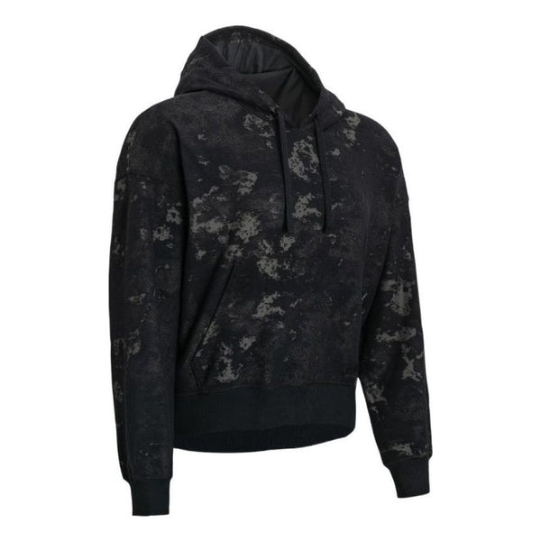 

Толстовка journey terry hoodie 'black grey' Under Armour, черный