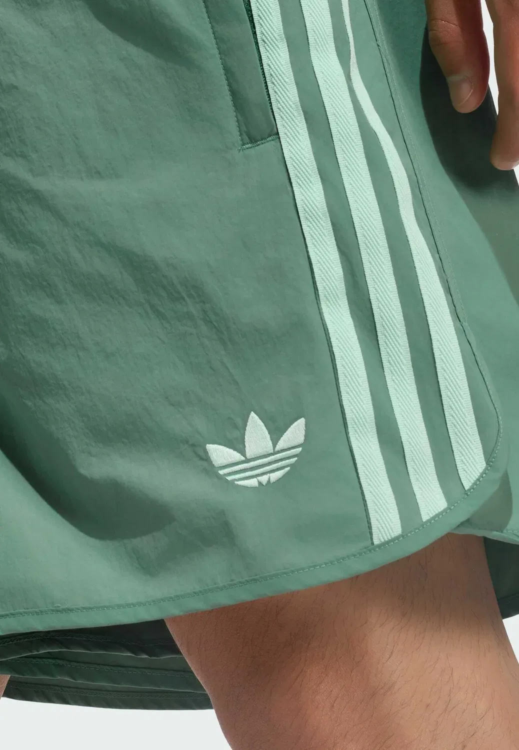 Шорты для спринта - спортивные штаны Adidas Originals, Blanch Green Pulse Mint — фото 3