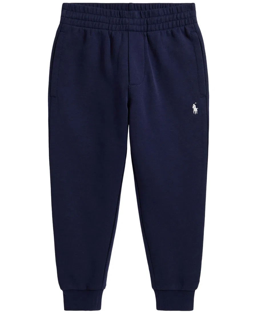 Детские джоггеры из двойного трикотажа Polo Ralph Lauren, Newport Navy