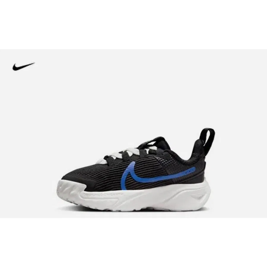 Детские повседневные кроссовки с длинным шнурком DX7616-004 Nike, Темно-синий — фото 2