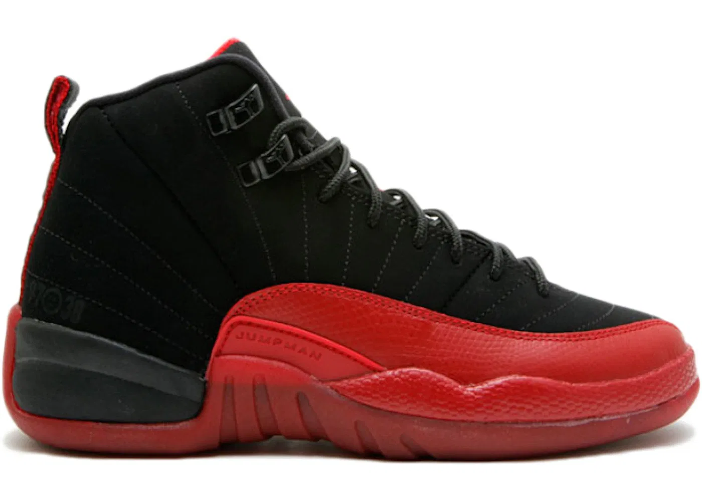 Детские кроссовки Lifestyle Jordan 12 Retro Jordan, Black/Varsity Red