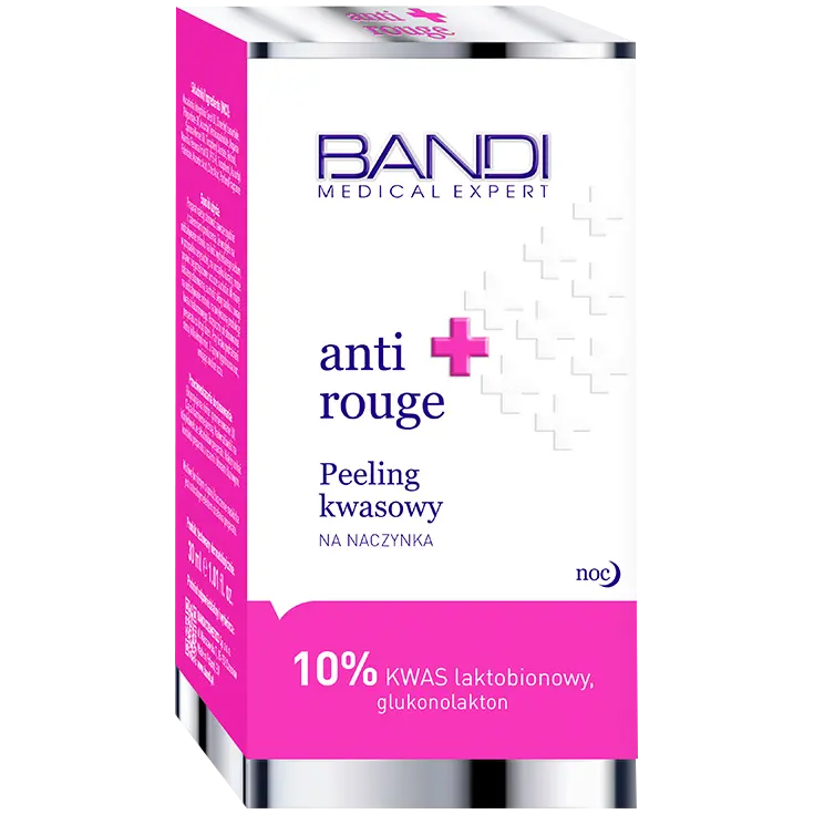 Пилинг Bandi — Anti Rouge кислотный от капилляров лица, 30 мл — фото 3