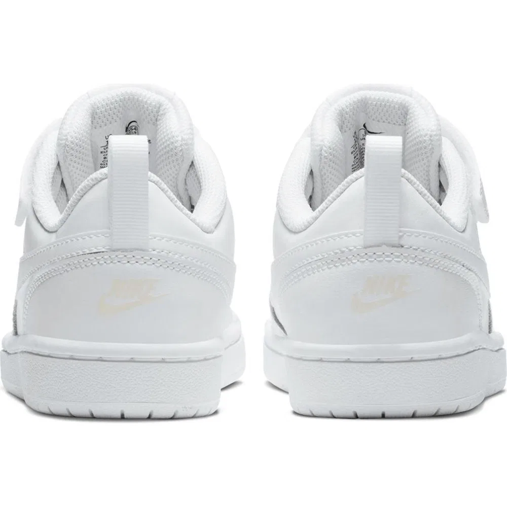 Детские кроссовки для девочек с кожаным верхом Court Borough Low 2 Leather Sneaker Nike — фото 4