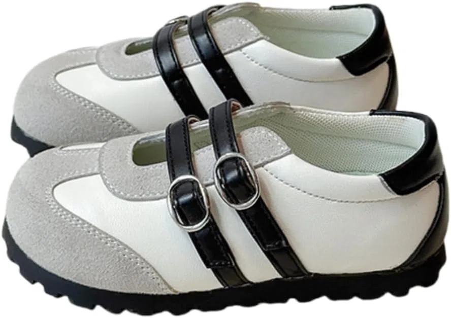 Детские кроссовки для девочек из экокожи XinYiQu, Beige