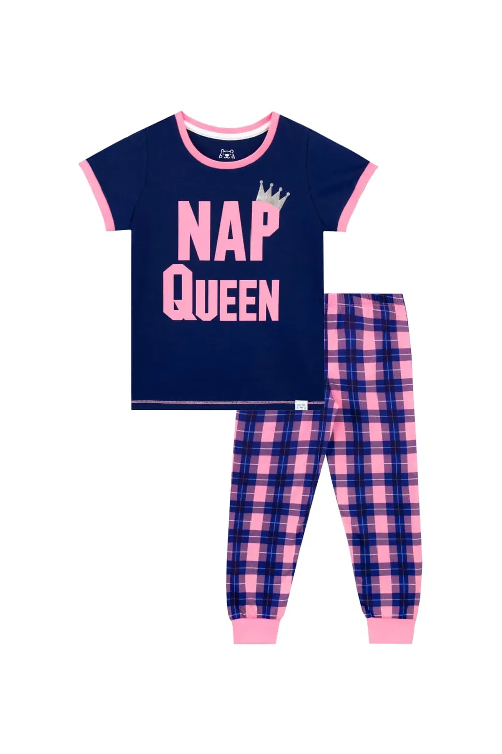 Пижама Nap Queen Harry Bear, Pink