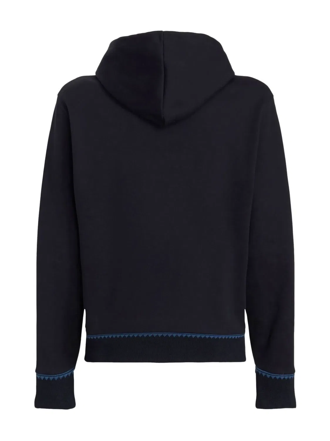 Худи с логотипом на груди ETRO, синий — фото 3