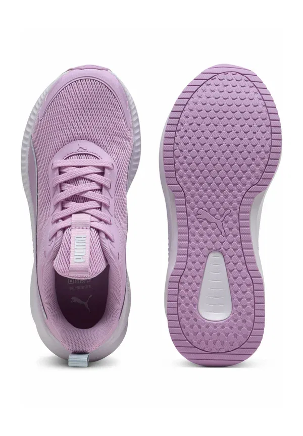 Кроссовки с текстильным верхом Flyer lite 4 Puma Mauve Glow, Aqua Glow, White, белый/сиреневый/бирюзовый — фото 3