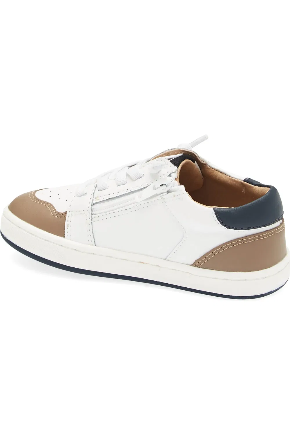 Кроссовки детские на молнии Field Runner OLD SOLES, Snow/Taupe/Navy — фото 2