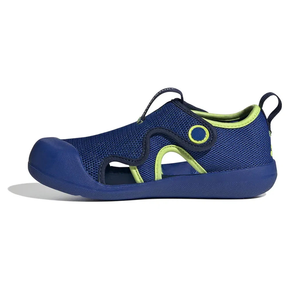 Брюки Adidas Altaventure 30 kids slides, синий — фото 4