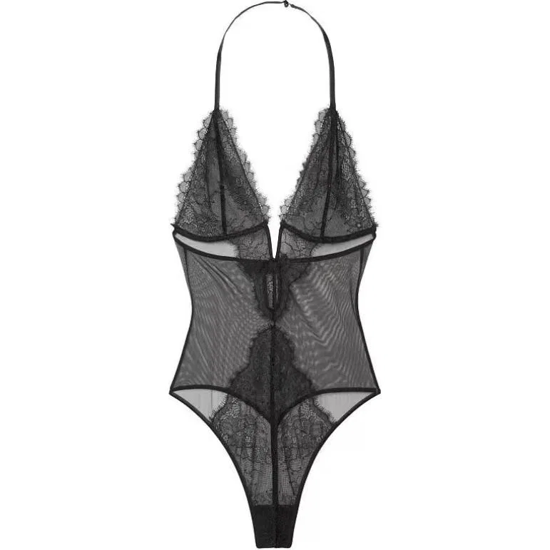 Женский комбинезон Black Victoria's Secret, Черный