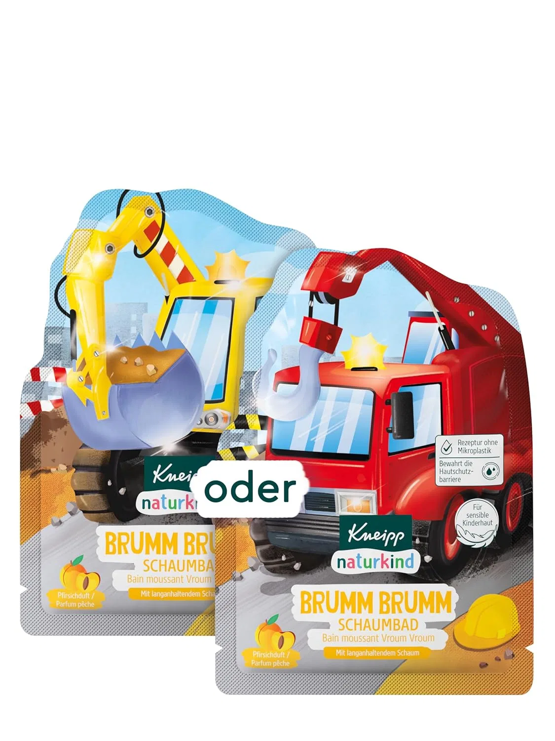 Детская пенка для ванны Brumm Brumm, Kneipp, 40 мл, Мультиколор
