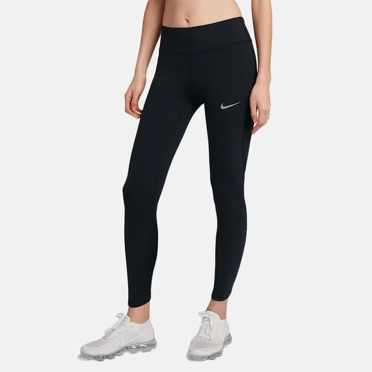 Леггинсы с принтом Epic Lux Luxury Tight Nike, черный — фото 2