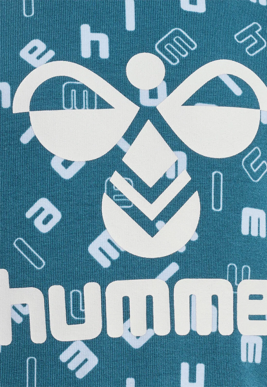 Детская футболка с принтом Hmldream Hummel, Wasserblau Himmelblau Helles Preußischblau — фото 4
